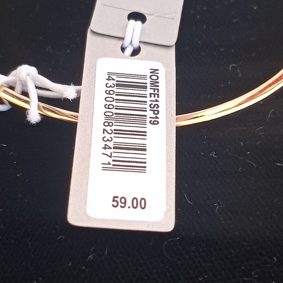 Nordstrom Gold Cubic Zirconia Bangle Bracelet - Picture 11 of 13